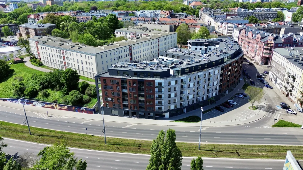 Odrzańskie Bulvary Szczecin – inwestycja, zdjęcie rzeczywiste